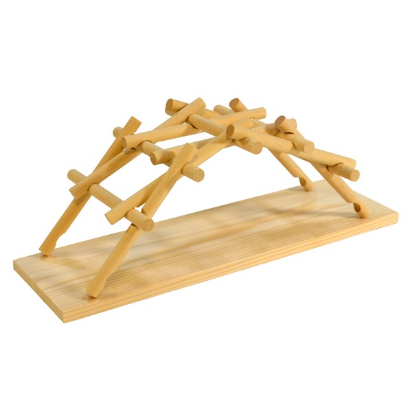 Aozora Leonardo da Vinci Wooden Science Model Bridge