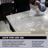 Flitz Ceramic Granite + Quartz Sealer for Countertops, Stainless Steel,