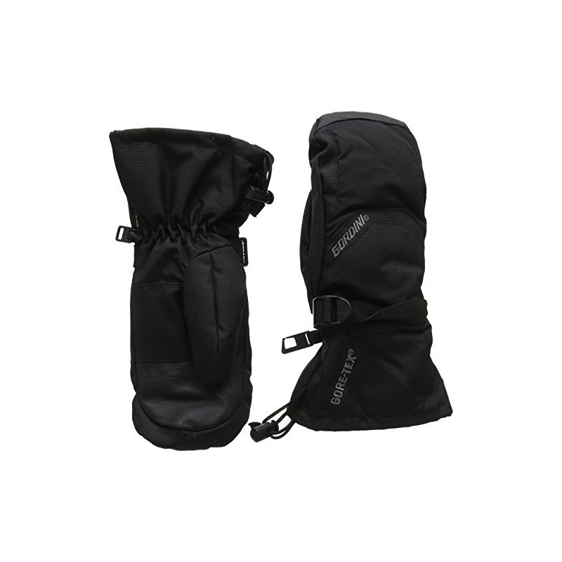 Gordini Women's Standard Gore Gauntlet Mitten, Black, Medium