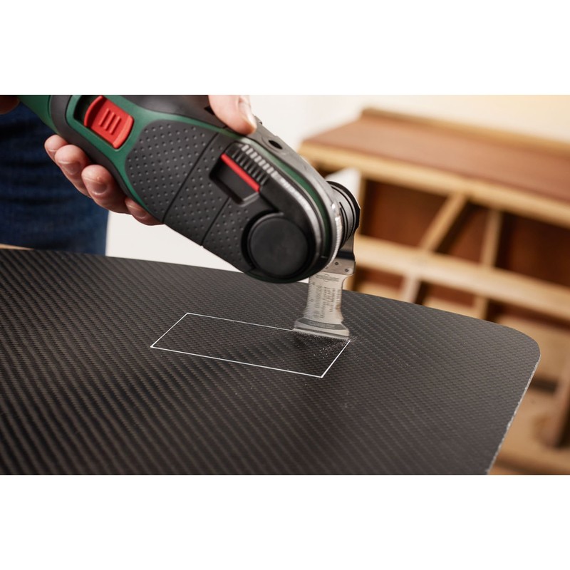 Bosch Professional 2609256F00 Plunge Carbide Blade AIZ 32 APT, Curved-Tec
