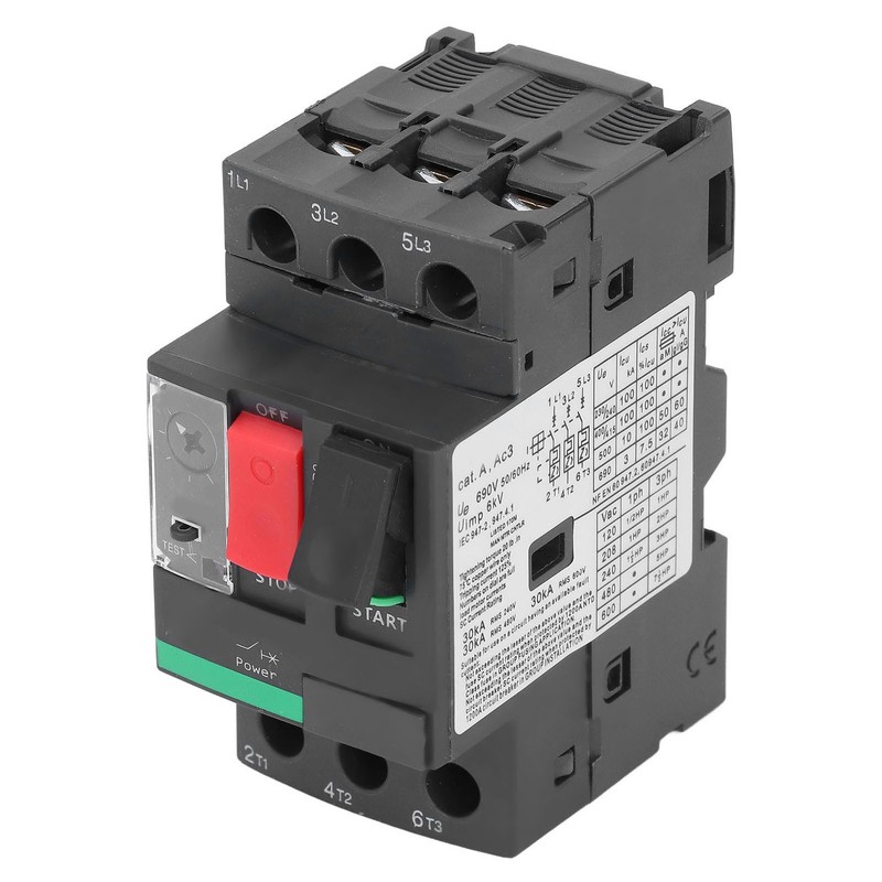 Motor Circuit Breaker Professional Efficient Easy Wiring AC690V Circuit Breaker