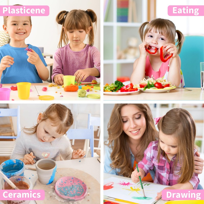 Grembiule da Pittura Bambini - Dinosauro Impermeabile Grembiule Pittura Bambini