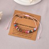 Happy 30th Birthday Beaded Bracelet for Women Adjustable Bead Bracelets