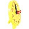 Jizlan Yellow 4 Inch Learning Clock Time Model Teacher Gear