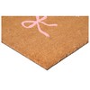 Calloway Mills Pink Bow Trio Doormat (24" x 36")