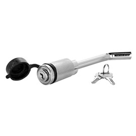 Eaz-Lift Camco Trailer/RV Locking Hitch Pin | Features a 5/8-Inch Hitch Pin Diameter & Compatible with Up to a 3-Inch Receiver | Crafted of Heavy-Duty Zinc-Plated Steel | Includes 2 Keys (48478)