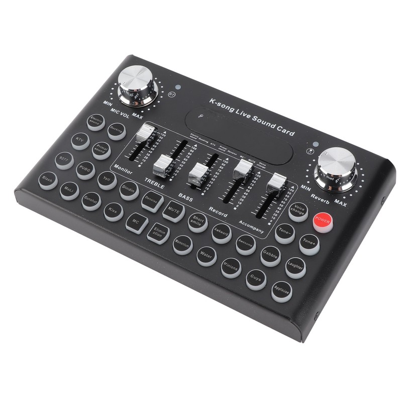 Sound Mixer Compact 820mah 18pcs Special Effect Buttons 5pcs Sound