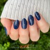 Color Street Nail Polish Strips - CERULEAN GALAXY (FMG345) Glitter