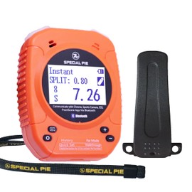 Shot Timer with Belt Clip - 2025 Upgraded Shot Timer for Shooting Competition, Dry Fire Practice, Bluetooth Connect, Auto Backlight & Loud Buzzer, Ideal for IPSC, IDPA, SCSA, USPSA