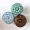 Perphin 1-2/5 inch Ceramic Kitchen Cabinet Knobs for Drawer Dresser