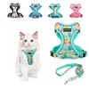 Halypet Cat Harness and Leash Set[MAX Safety 4th-Gen] Cute Escape