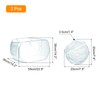 sourcing map 2pcs Collapsible Laundry Baskets, Mesh Laundry Hamper with