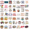 Love Reading Stickers Pack of 100 for Suitcase, Skateboard, Laptop,