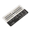 200pcs Dental Brackets Brace Highly Polished Metal Teeth Bracket Brace
