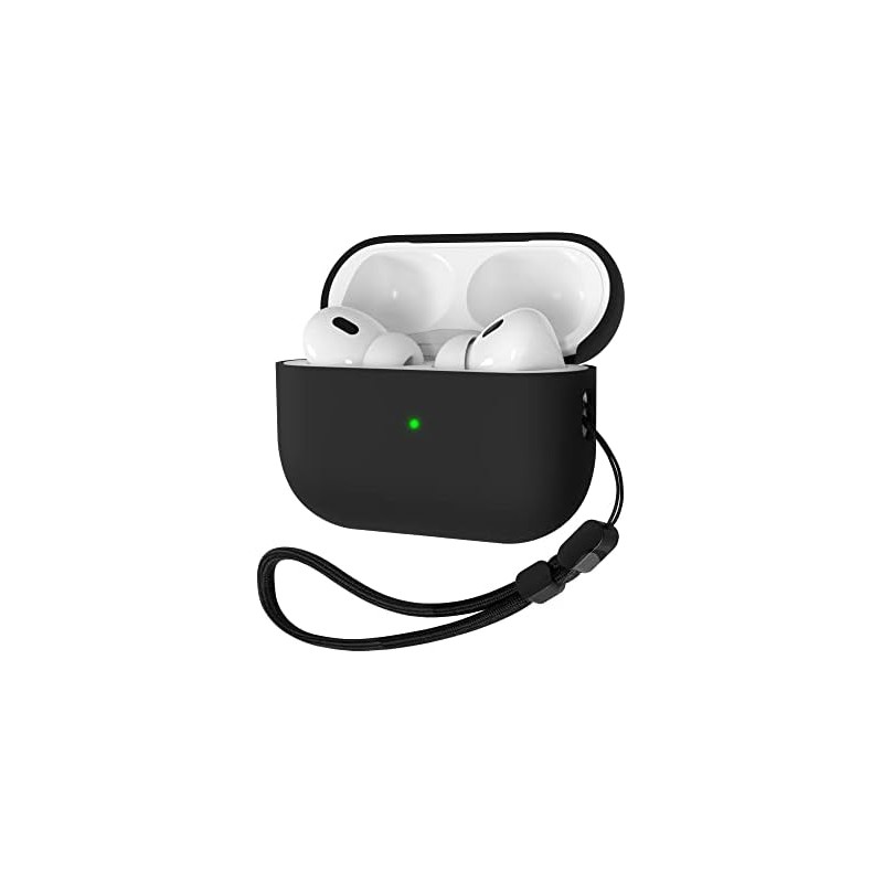 Funda de silicona líquida para AirPods Pro 2 (20232022), funda