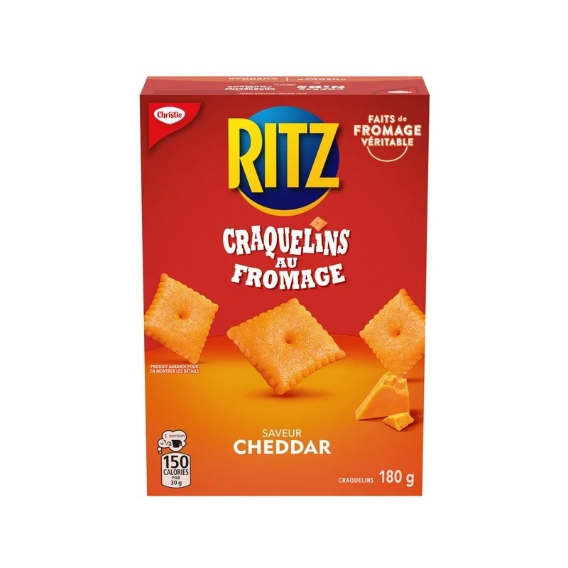 Ritz Cheese Nibs Cheddar Crackers 180g