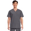 Cherokee Men's V-Neck Top Traditional fit with 4 Pockets, Ultra