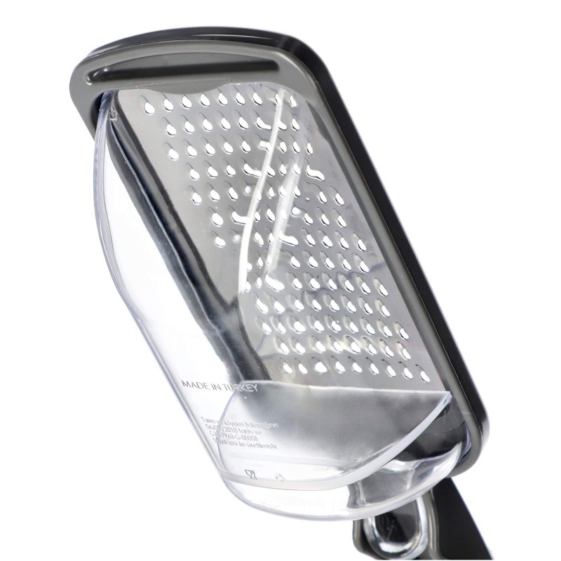 KADAX Grater with Plastic Container, Stainless Steel Vegetable Grater, Vegetable