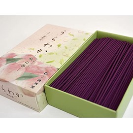 Urawaka Peach Incense, Rose, Burning Time: Approx. 25 Minutes, 1 Piece, Peach Leaf Extract, Sandalwood, Doji, Benzoka