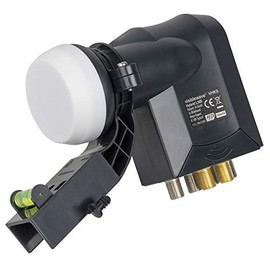 Hybrid 6 Output WIDEBAND LNB with CLAMP | LNB Aerial/Satellite Equipment, 1 X Qty - VHK6