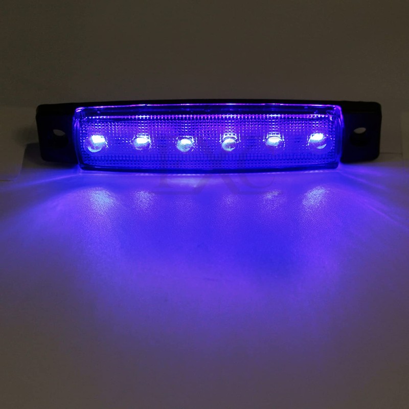 FXC 10x 6 LED Clearence Truck Bus Trailer Side Marker