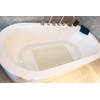 BOWERBIRD Premium Comfort & Safety Bathtub Mat: 800+ Air-Filled Cells