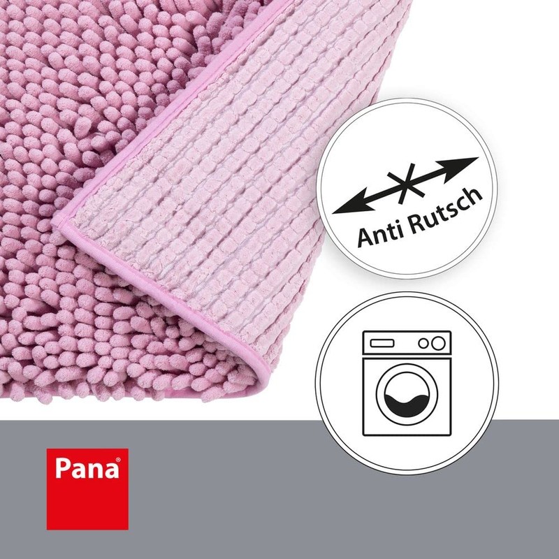 PANA® Premium Chenille Bath Mat (45 x 45 cm) •