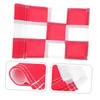 BESPORTBLE 4pcs Golfing Court Flag Bright Golfing Goal Prop Durable