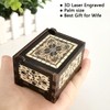 La La Land Merchandise Wooden Carved Music Box Gift for