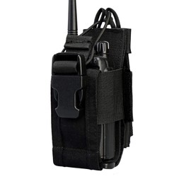 VIPERADE MOLLE Radio Pouch - Universal Walkie Talkie Holster for Duty Belt & Vest - Tactical Radio Holder for Baofeng, Motorola