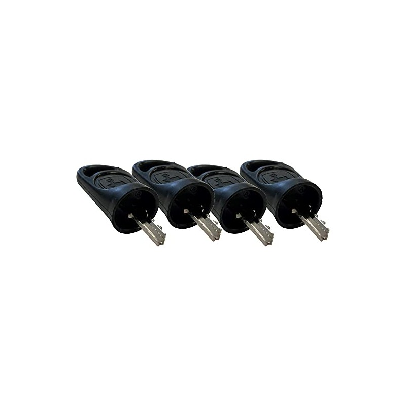 John Deere (4-Pack) Original Equipment Key - AUC12681,4