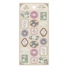 WANOWA 1354144 Retro Modern Japanese Sticker, Large [Hanamari]