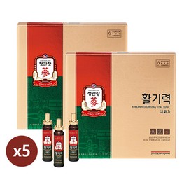 JUNG KWAN JANG [CheongKwanJang Formula] Vitality 20ml x 16 bottles, 5 boxes (80-day supply)