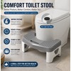 Toilet Footstool for Bathroom Comfort – Non-Slip Squatting Aid Stool