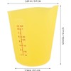 Ciieeo 3 Piezas Taza Medidora Portátil de Silicona Plegable con