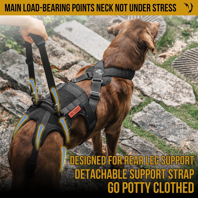 OneTigris Dog Support Harness for Back Legs, Dog Lift Sling
