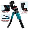 Tivorex Hydraulic Crimping Tool with 9 Dies, Battery Cable Lug