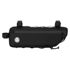 TOSUOD Bike Frame Bag - 3 Multi-Position Straps Secure Mount, Full-Side Zipper Quick Access, 2L Scratchproof Storage, Universal Fit