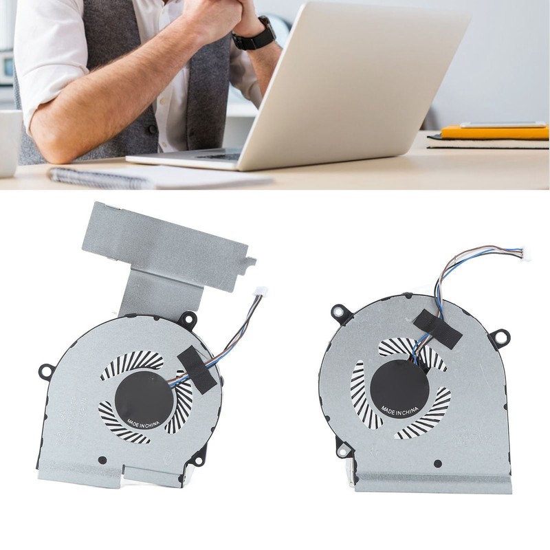 CPU GPU Cooling Fan Replacement for HP OMEN 15 DC