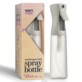 10 OZ Continuous Spray Bottles - Ultra Fine Mist Sprayer | Water Spray Bottle For Hair Stuff, Mister Spray Bottle For Plants Mister | Hair Spray Bottles For Hairstyling, Cleaning, Salons