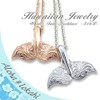 [Alohalokahi] Hawaiian Jewelry Hawaiian Pair Necklace Stainless Steel Surgical Stainless
