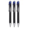 Uni-Ball SXN210 Jetstream RT SXN 210 Rollerball Pen Pushing Mechanism in, Pack of 3 Blue