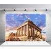 AOFOTO 7x5ft Acropolis of Athens Backdrop Parthenon Temple Photography Background