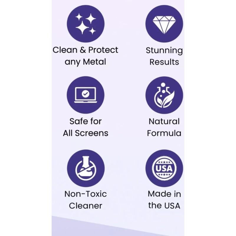 Magic Bling Jewelry & Glass Care With Antibacterial Properties +