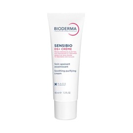 BIODERMA, Crema Facial, Sensibio DS, Purificante Suave para Piel Sensible, Elimina Escamas y Enrojecimiento, 40 ml                                    