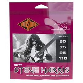 Rotosound SH77 Steve Harris Monel Flatwound Cuerdas para Bajo (50-110)