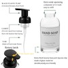 rejomiik rejomiik Foaming Soap Dispenser Thick Glass Foam for Bathroom