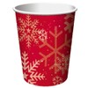 Christmas Snowman Carols 9 oz. Paper Cups