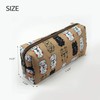 LParkin Lucky Japanese Cat Pencil Case Cute Maneki Neko Cat