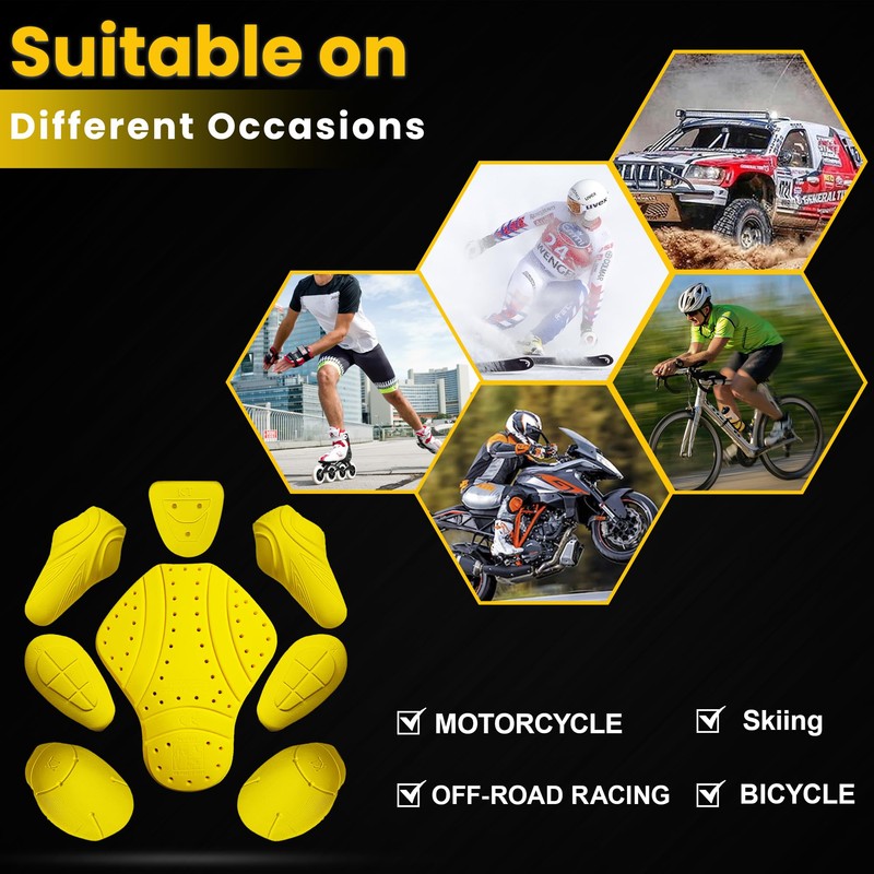 CE- Level 2 Certified Armor Pads Set l Level2 Approved